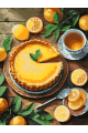 Картина по номерам без подрамника «Лимонный вкус» 50x40 см