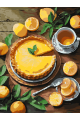 Картина по номерам без подрамника «Лимонный вкус» 40x30 см