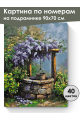 Картина по номерам на подрамнике «Колодец» 90x70 см