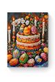 Картина по номерам на подрамнике «Кулич к Пасхе» 50x40 см