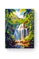 Картина по номерам на подрамнике «Водопад» 40x30 см
