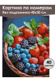 Картина по номерам без подрамника «Вкус лета» 40x30 см