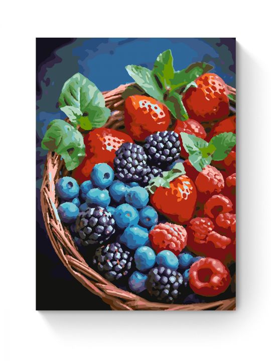Картина по номерам на подрамнике «Вкус лета» 40x30 см
