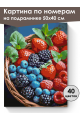 Картина по номерам на подрамнике «Вкус лета» 50x40 см
