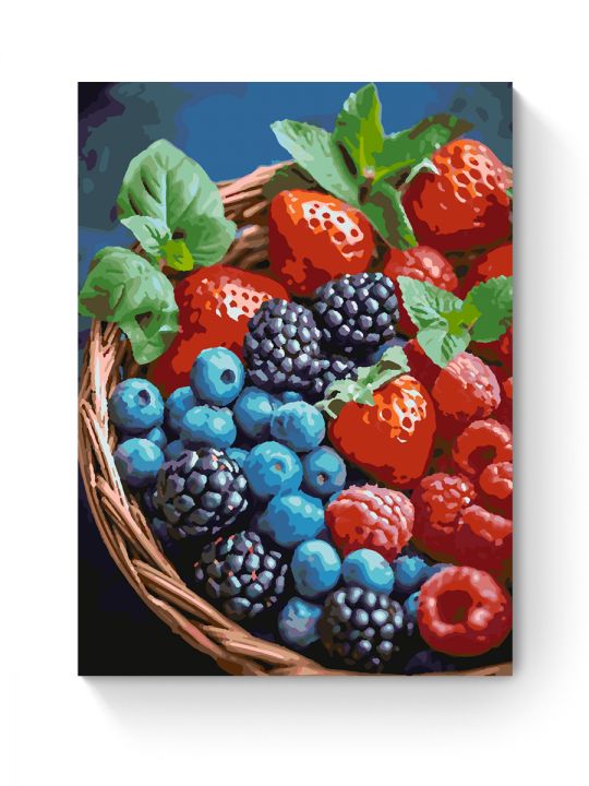 Картина по номерам на подрамнике «Вкус лета» 50x40 см