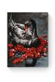 Картина по номерам на подрамнике «Чёрный лебедь» 50x40 см