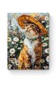 Картина по номерам на подрамнике «Кот художник» 50x40 см