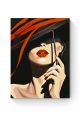 Картина по номерам на подрамнике «Леди Red» 50x40 см