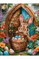Картина по номерам на подрамнике «Кролик» 50x40 см