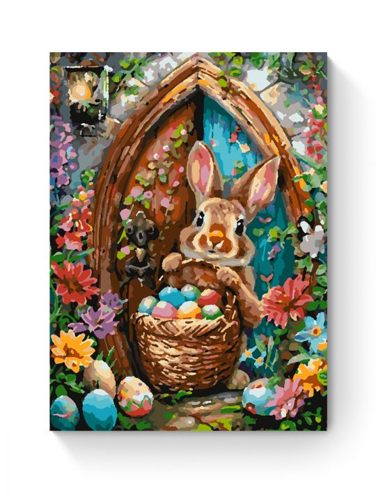 Картина по номерам на подрамнике «Кролик» 40x30 см
