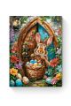 Картина по номерам на подрамнике «Кролик» 40x30 см