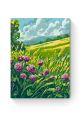 Картина по номерам на подрамнике «Цветы клевера» 40x30 см