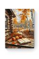 Картина по номерам на подрамнике «Осенний уют» 50x40 см