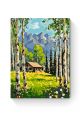 Картина по номерам на подрамнике «Домик в горах» 50x40 см