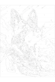 Картина по номерам на подрамнике «Овчарка» 40x30 см