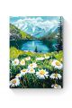Картина по номерам на подрамнике «Ромашки» 40x30 см