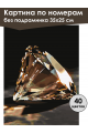 Картина по номерам без подрамника «Бриллиант» 35x25 см