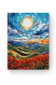 Картина по номерам на подрамнике «Маковое поле» 50x40 см