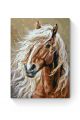 Картина по номерам на подрамнике «Конь Булат» 40x30 см