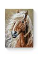 Картина по номерам на подрамнике «Конь Булат» 50x40 см