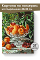 Картина по номерам на подрамнике «Персики» 40x30 см