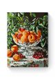 Картина по номерам на подрамнике «Персики» 40x30 см