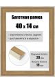 Рамка багетная для картин со стеклом 40 x 14 см, РБ-241