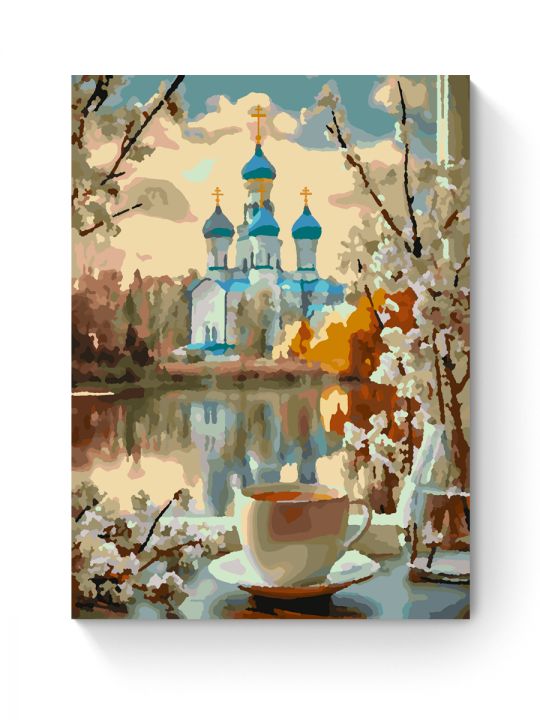 Картина по номерам на подрамнике «Доброе утро» 25x20 см