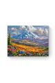 Картина по номерам на подрамнике «Горная долина» 50x40 см