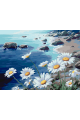 Картина по номерам без подрамника «Морской берег» 40x30 см