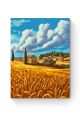 Картина по номерам на подрамнике «Поля Тосканы» 50x40 см