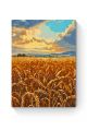 Картина по номерам на подрамнике «Поле пшеницы» 50x40 см