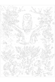 Картина по номерам без подрамника «Загадка леса» 40x30 см