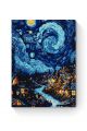 Картина по номерам на подрамнике «Звездная ночь» 50x40 см