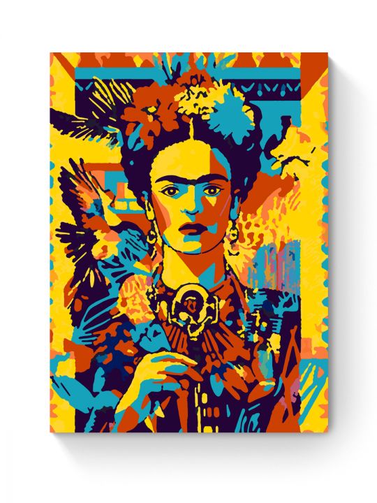 Картина по номерам на подрамнике «Фрида» 40x30 см