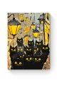 Картина по номерам на подрамнике «Черные коты» 50x40 см