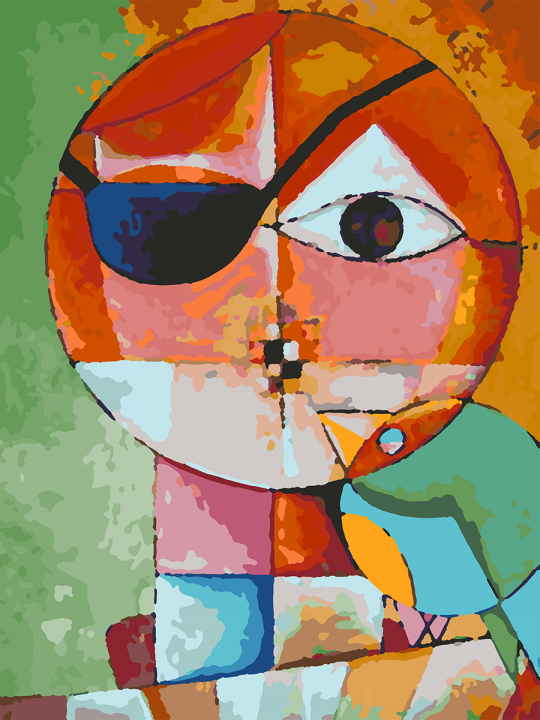 Картина по номерам без подрамника «Арт-Пират» 40x30 см