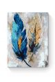 Картина по номерам на подрамнике «Перья птиц» 50x40 см