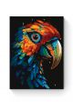 Картина по номерам на подрамнике «Арт-попугай» 40x30 см
