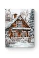 Картина по номерам на подрамнике «Зимний дом» 50x40 см