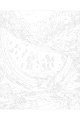 Картина по номерам без подрамника «Арбузная река» 50x40 см