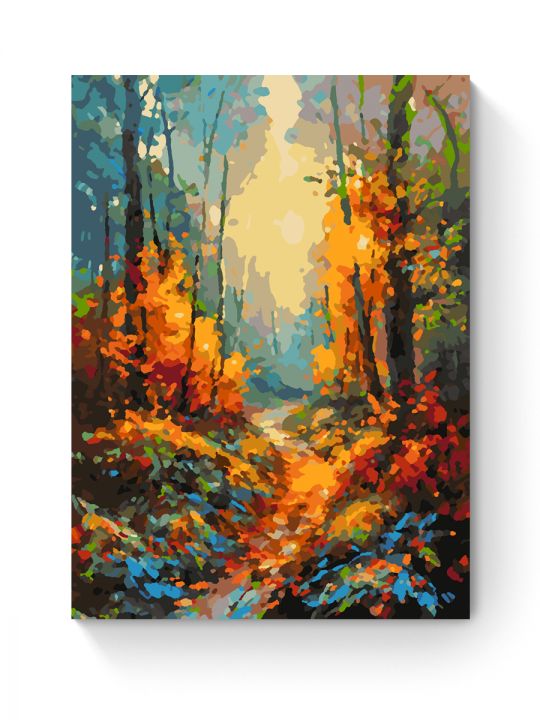 Картина по номерам на подрамнике «Краски осени» 40x30 см