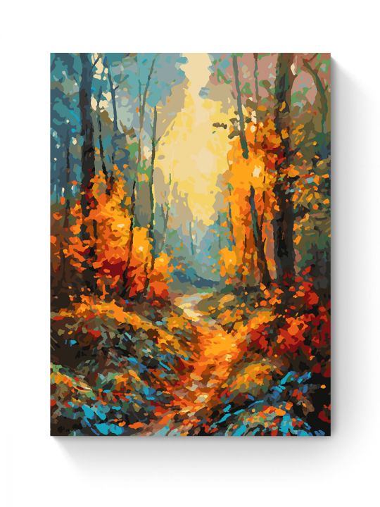 Картина по номерам на подрамнике «Краски осени» 50x40 см