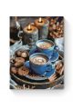 Картина по номерам на подрамнике «Кофе на двоих» 25x20 см