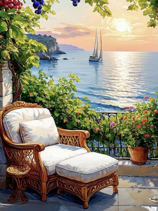 Картина интерьерная «Море» холст 25 x 35 см