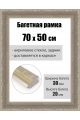 Рамка багетная для картин со стеклом 70 x 50 см, РБ-253