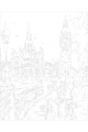 Картина по номерам без подрамника «Лондон» 50x40 см