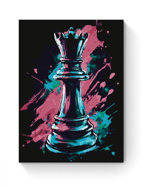 Картина по номерам на подрамнике «Ферзь» 50x40 см