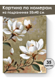 Картина по номерам на подрамнике «Магнолия» 50x40 см