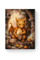 Картина по номерам на подрамнике «Дракошка» 50x40 см